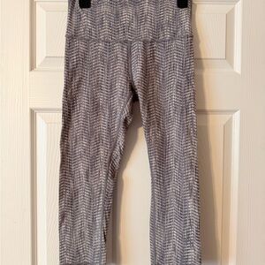 High-Waist Printed Women's Lululemon Leggings size 8